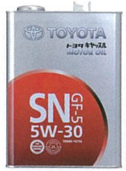 トヨタ純正オイル5W30