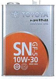 トヨタ純正オイル 10W30